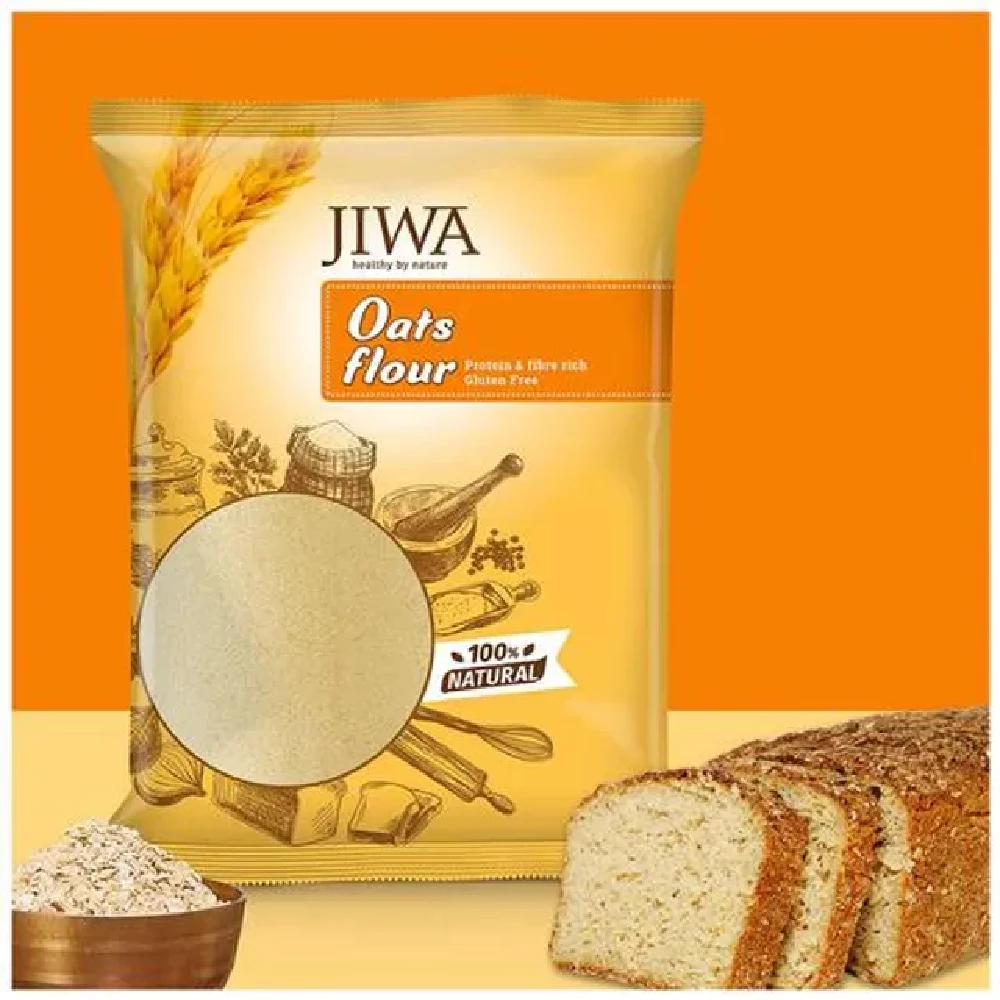 Jiwa Oats Flour - 100% Natural, Rich In Protein & Fibre, Gluten Free - Image 4