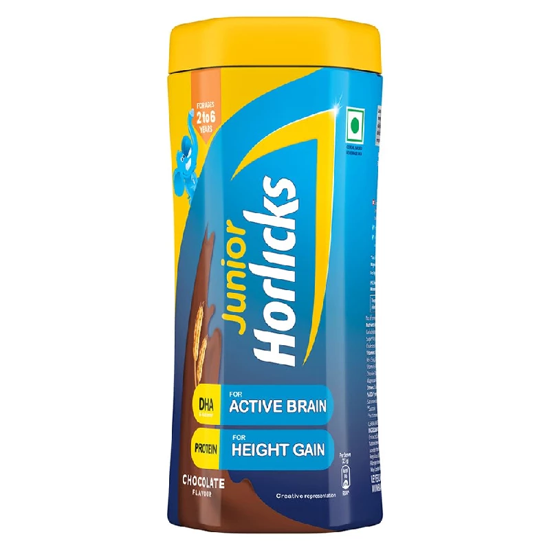 Junior Horlicks Health & Nutrition Drink Chocolate Jar Junior Horlicks Health & Nutrition Drink Chocolate Jar-Pack Size-500 g