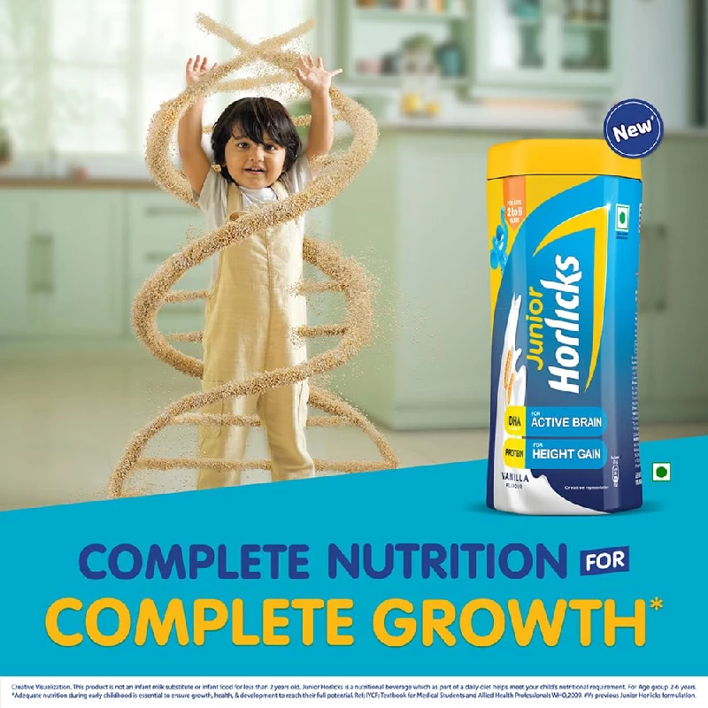 Junior Horlicks Health & Nutrition Drink Chocolate Jar - Image 5