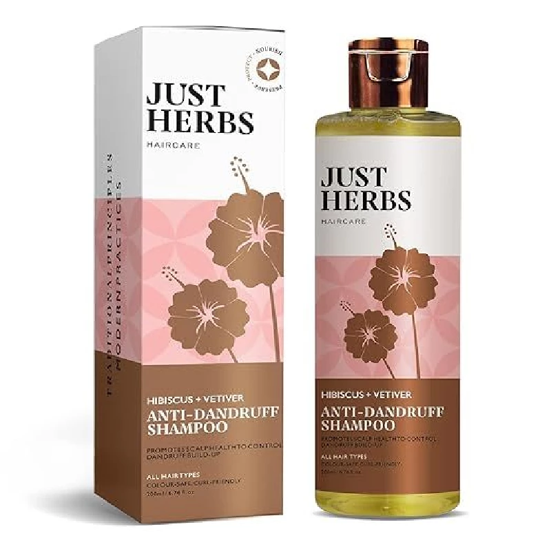 Just Herbs Ayurvedic Anti-Dandruff Shampoo Just Herbs Ayurvedic Anti-Dandruff Shampoo-Pack Size-200 ml