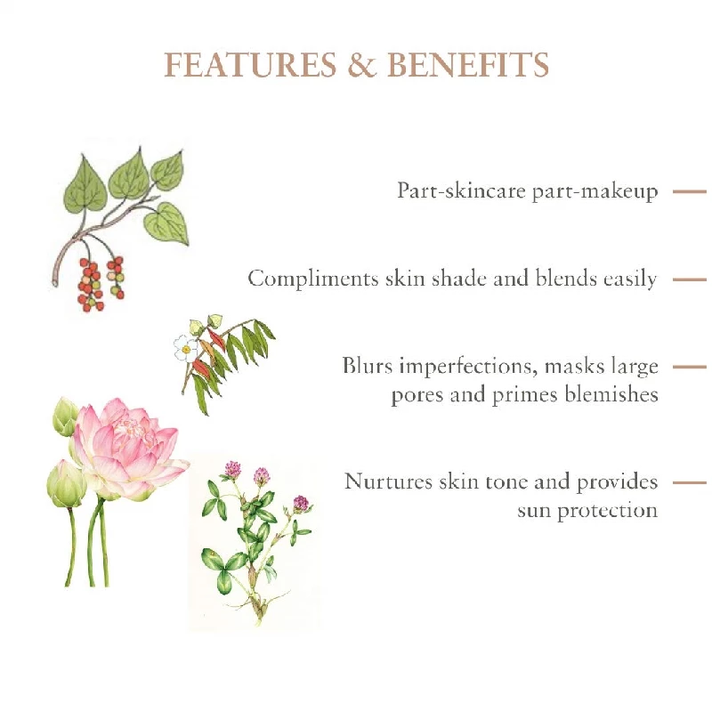 Just Herbs Ayurvedic Herb Enriched Skin Tint BB Cream - Image 6