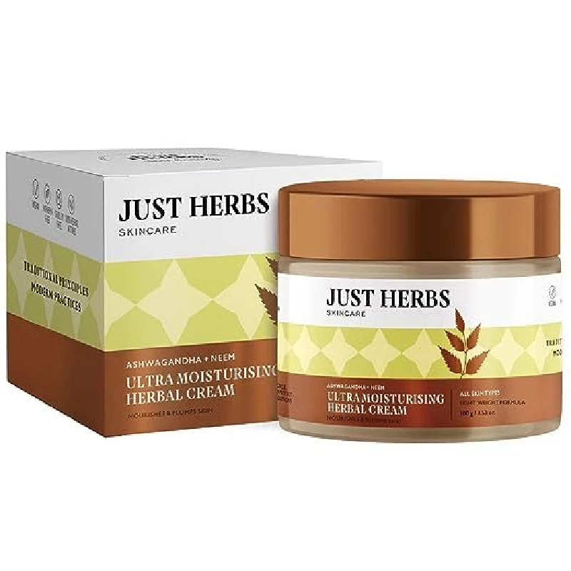 Just Herbs Ayurvedic Herbal Nourishing Face Just Herbs Ayurvedic Herbal Nourishing Face-Pack Size-100 g