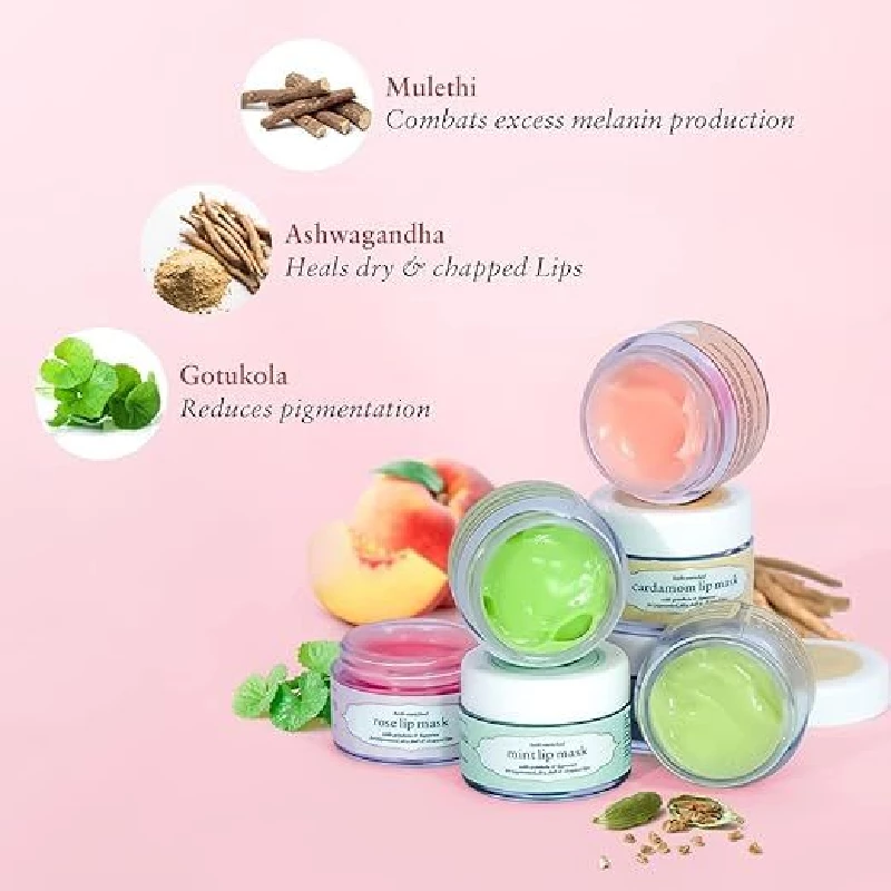 Just Herbs Ayurvedic Lip Mask - Image 4