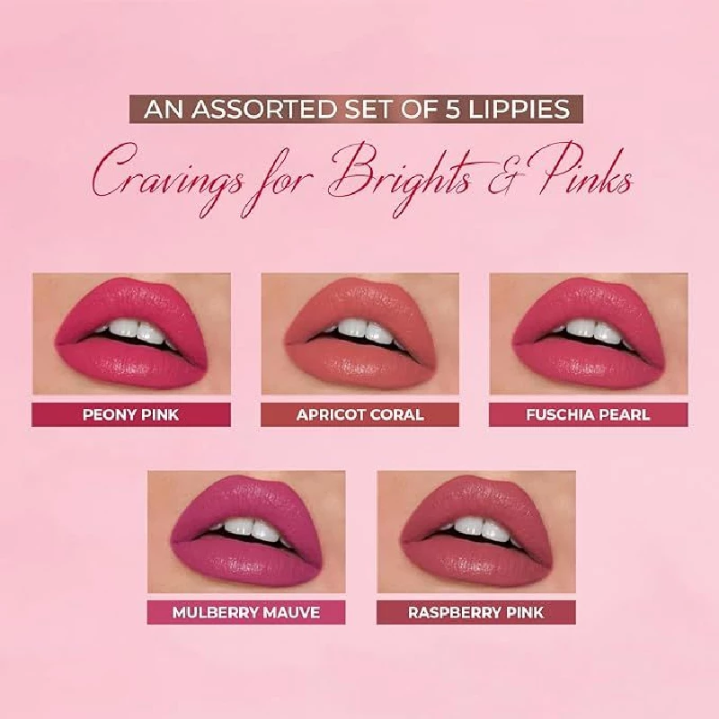 Just Herbs Ayurvedic Liquid Matte Lipstick Kit Set - Image 3