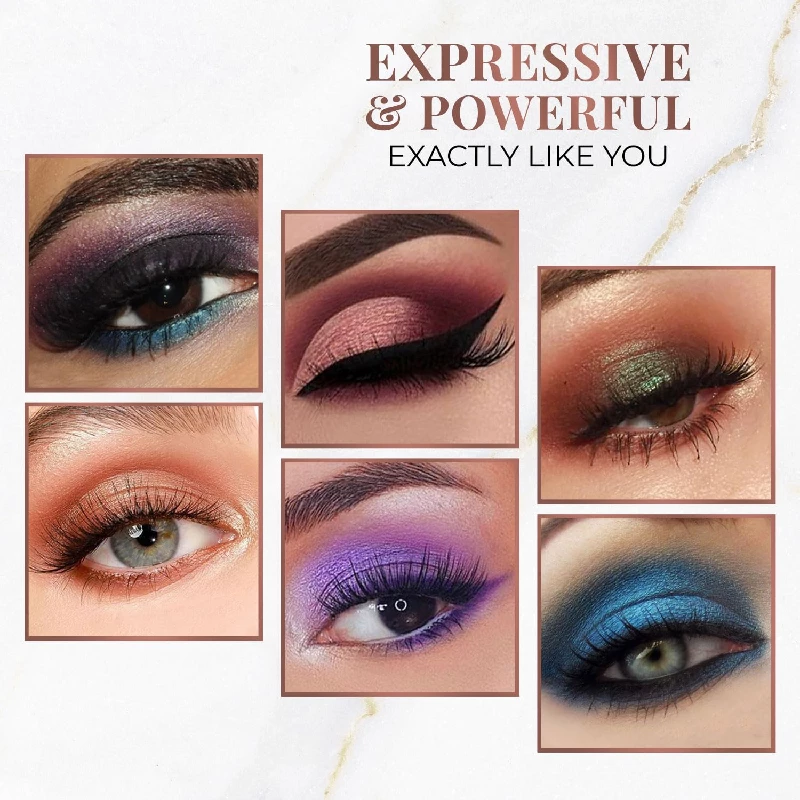 Just Herbs Eyeshadow Palette 9 in 1 Long Lasting Blendable Eye Makeup Palette - Image 6