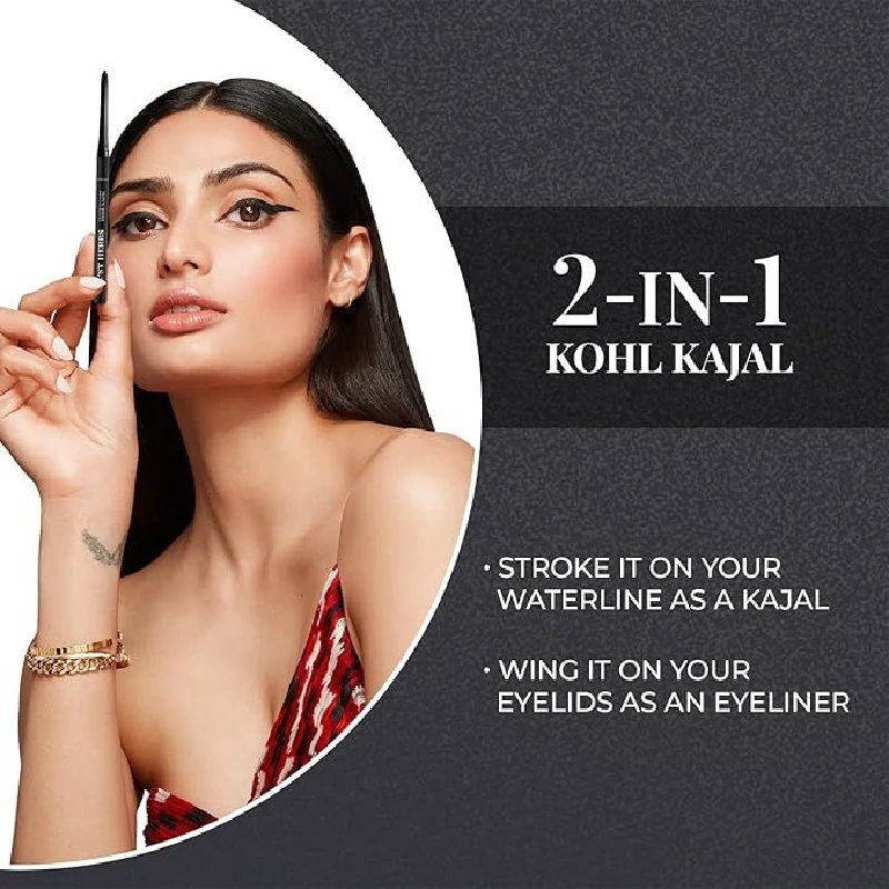 Just Herbs Retractable 2 in 1 Herbal Eyeliner + Kajal - Image 5