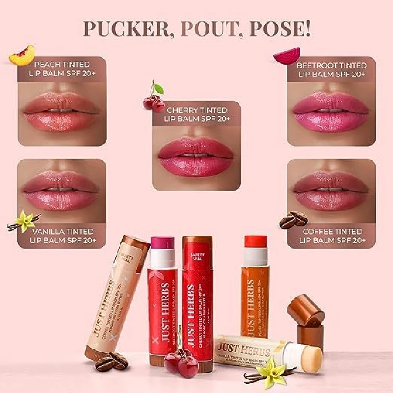 Just Herbs Tinted Lip Balm - Image 4