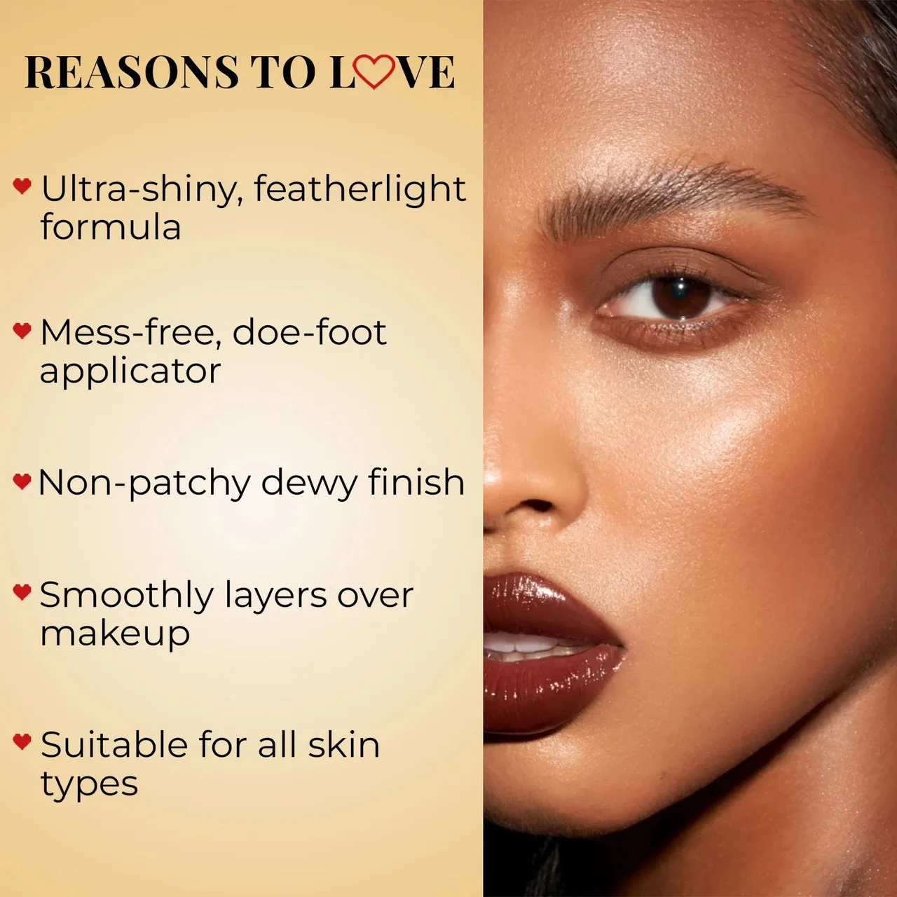 Just Herbs Glaze Nectar Liquid Highlighter with Shea Butter and Aloe Vera - Image 18