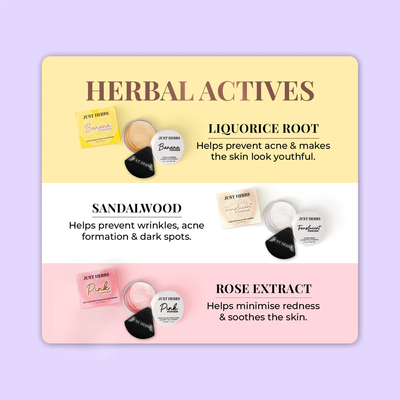 Just Herbs HD Makeup Setting Powders - Image 8