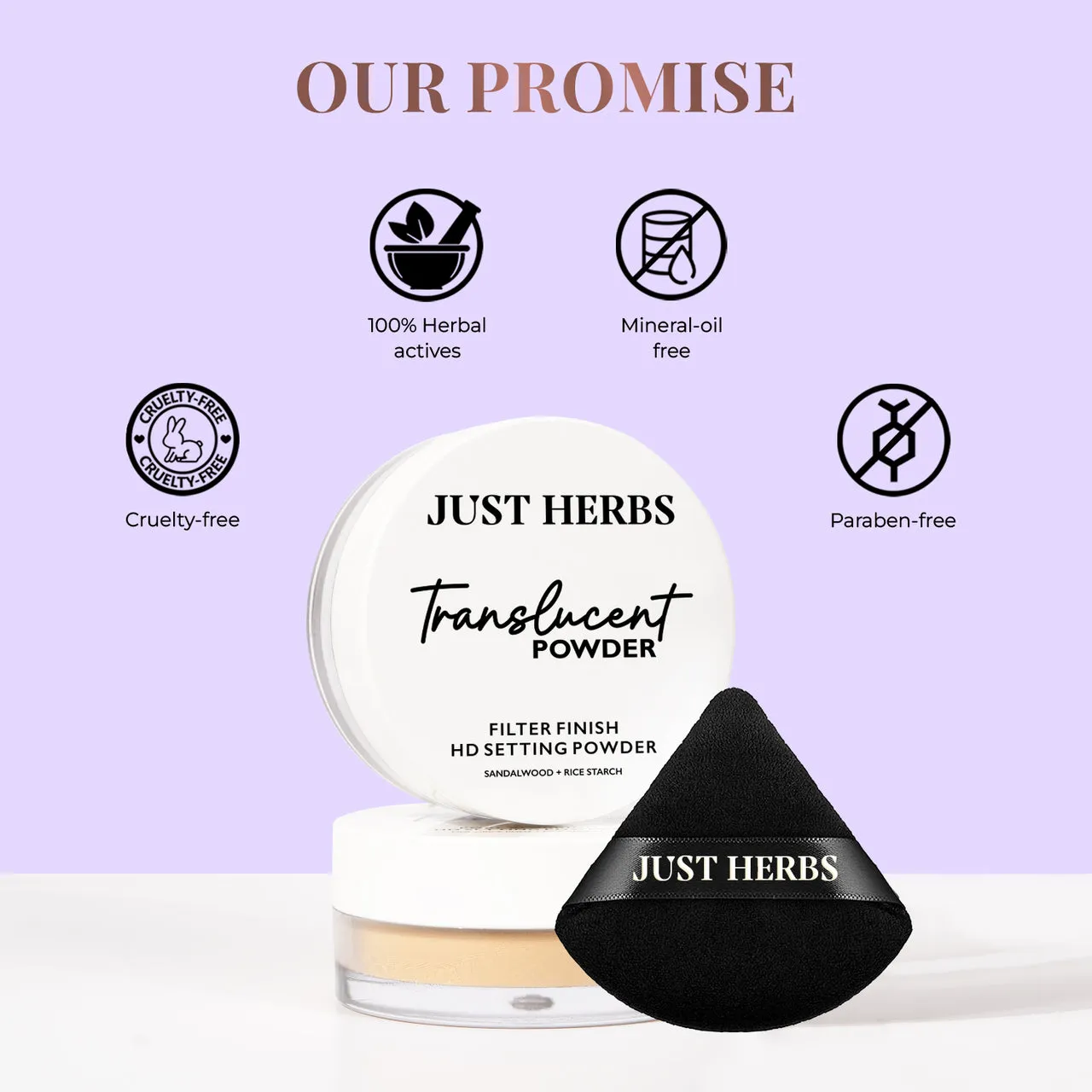 Just Herbs HD Makeup Setting Powders - Image 9