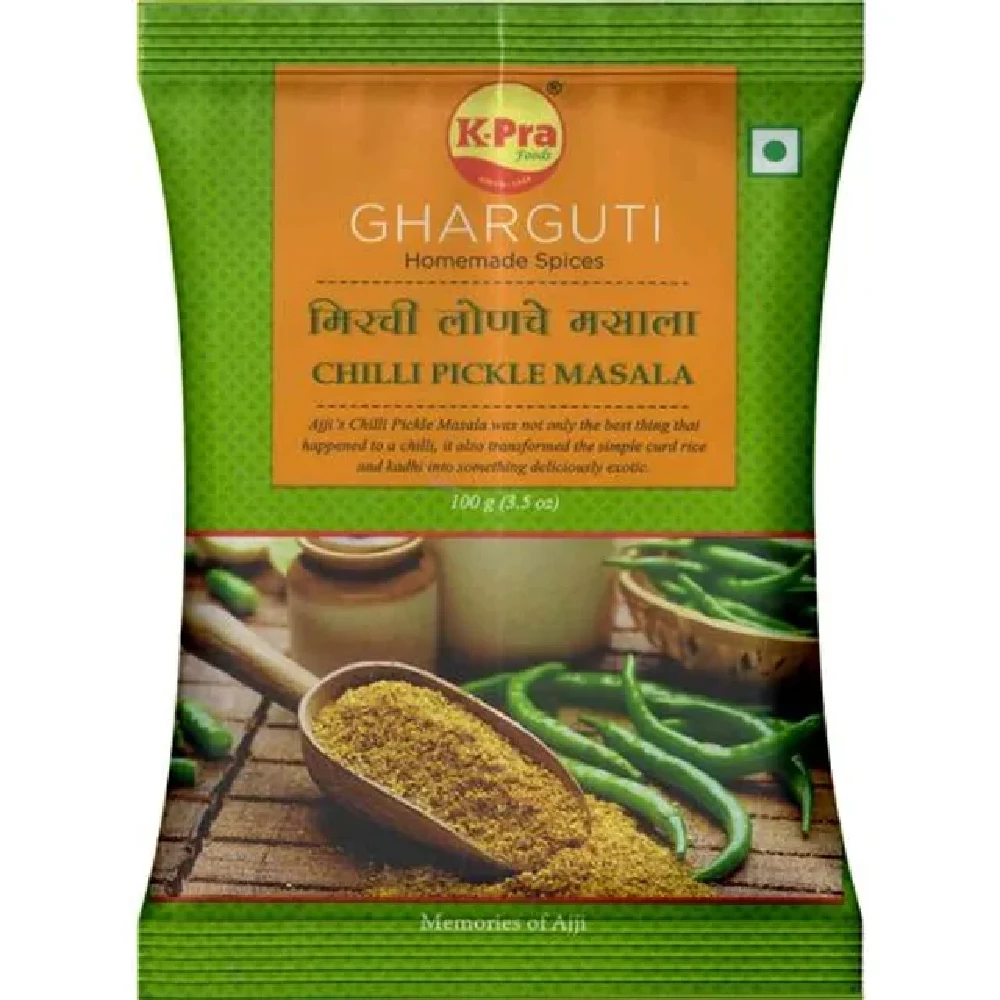 K PRA  Chili Pickle Masala K-PRA  Chili Pickle Masala--100 g Pouch