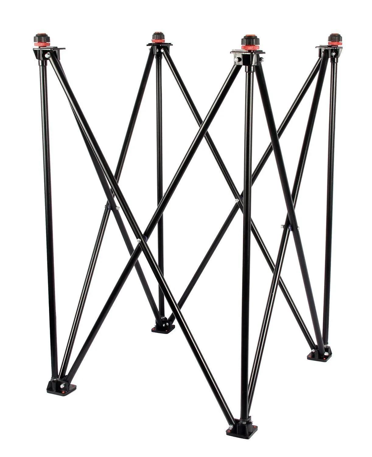KD Sports Adjustable Easy Fold Carrom Stand KD Sports Adjustable Easy Fold Carrom Stand-Pack Size-Color: Black
