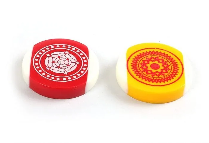 KD Sports Carrom Board Striker Indoor Game Striker Accessories Set Of 2 Used In National & International Carrom Tournament (Original Ball) - Image 2