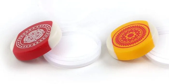 KD Sports Carrom Board Striker Indoor Game Striker Accessories Set Of 2 Used In National & International Carrom Tournament (Original Ball) - Image 4