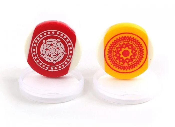KD Sports Carrom Board Striker Indoor Game Striker Accessories Set Of 2 Used In National & International Carrom Tournament (Original Ball) - Image 5