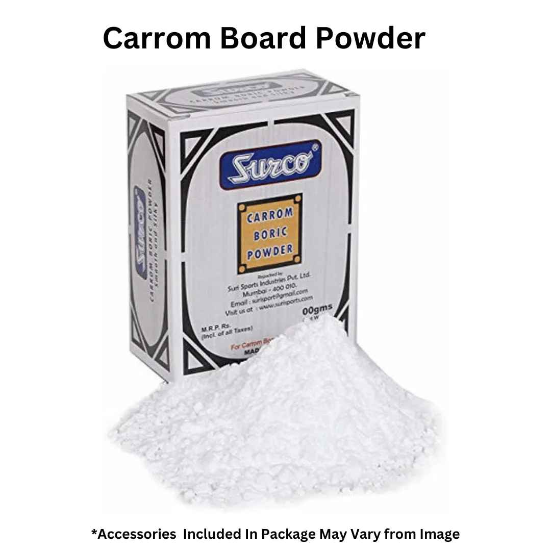 KD Sports Golden Carrom Board Game Board Bulldog Ply Wood Board With Coin, Striker & Cover, Aicf Approved Used In National & International Tournament - Image 6