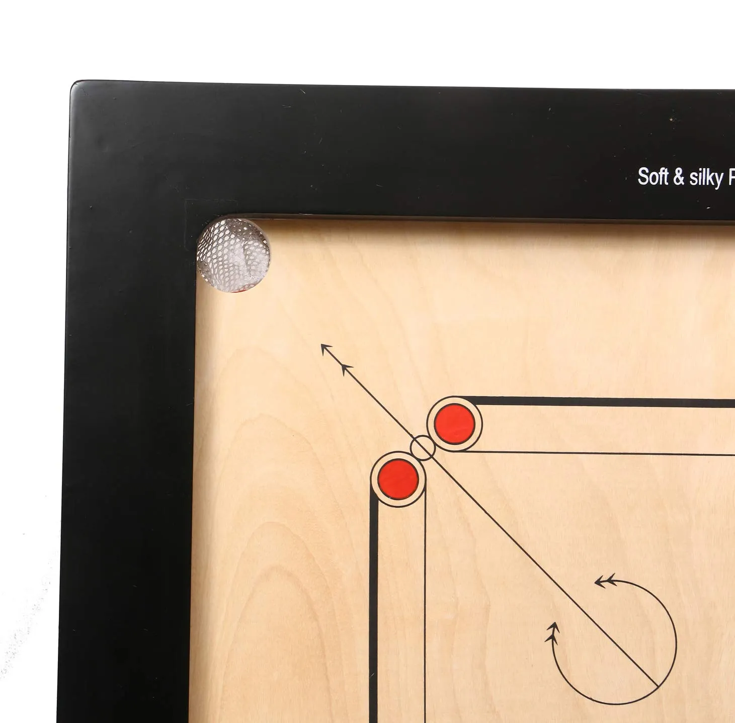 KD Sports Golden Carrom Board Game Board Champion Ply Wood Board With Coin, Striker & Cover, Aicf Approved - Image 14