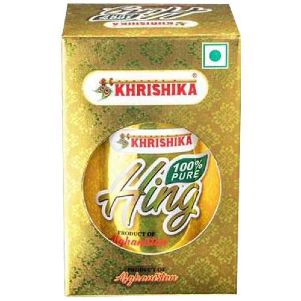 KHRISHIKA 100% Pure Hing KHRISHIKA 100% Pure Hing--10 g Glass Bottle