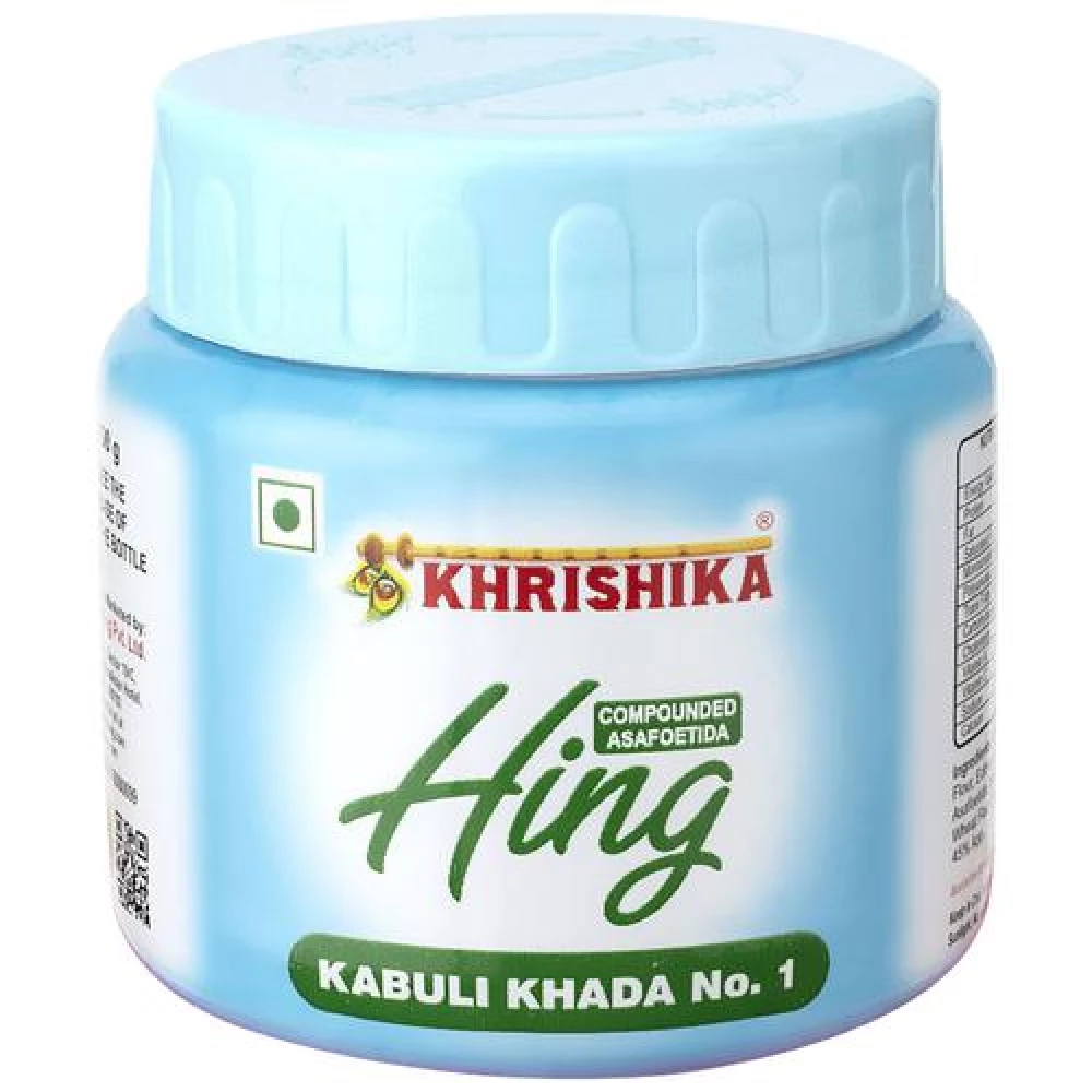 KHRISHIKA Hing - Kabuli Khada No. 1 KHRISHIKA Hing - Kabuli Khada No. 1--100 g Plastic Bottle