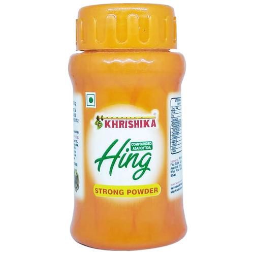 KHRISHIKA Hing - Strong Powder KHRISHIKA Hing - Strong Powder--100 g Plastic Bottle