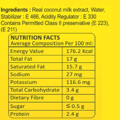 KLF Coconad Coconut Milk - Rich In Vitamins & Minerals - Image 3
