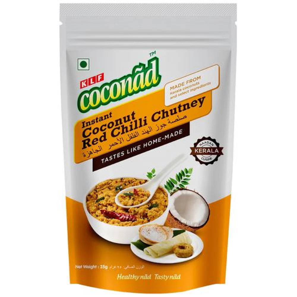 KLF Coconad Instant Coconut Red Chilly Chutney - No Preservatives KLF Coconad Instant Coconut Red Chilly Chutney - No Preservatives--25 g