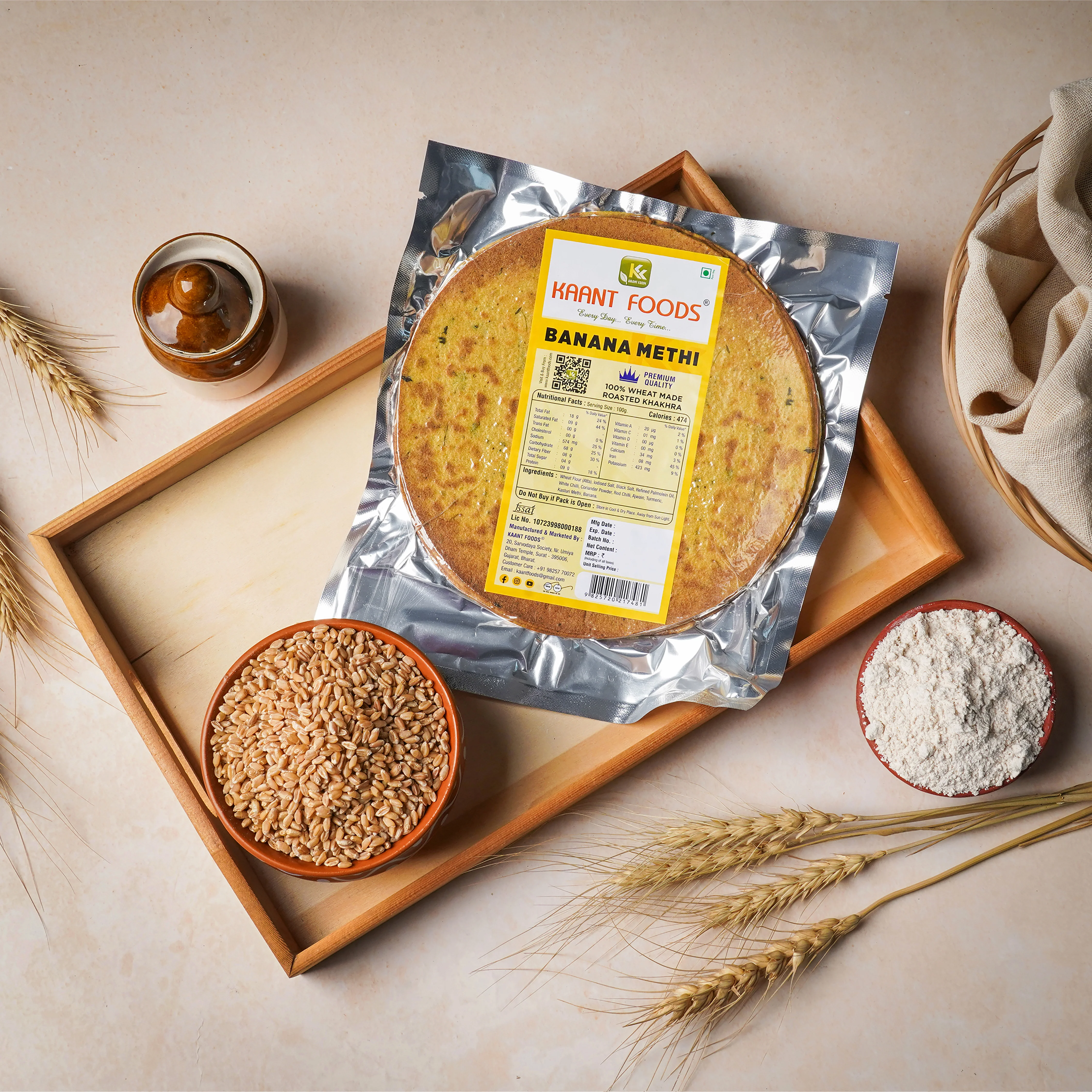 Kaant Foods Banana Methi Kaant Foods Banana Methi-Pack Size-200 g