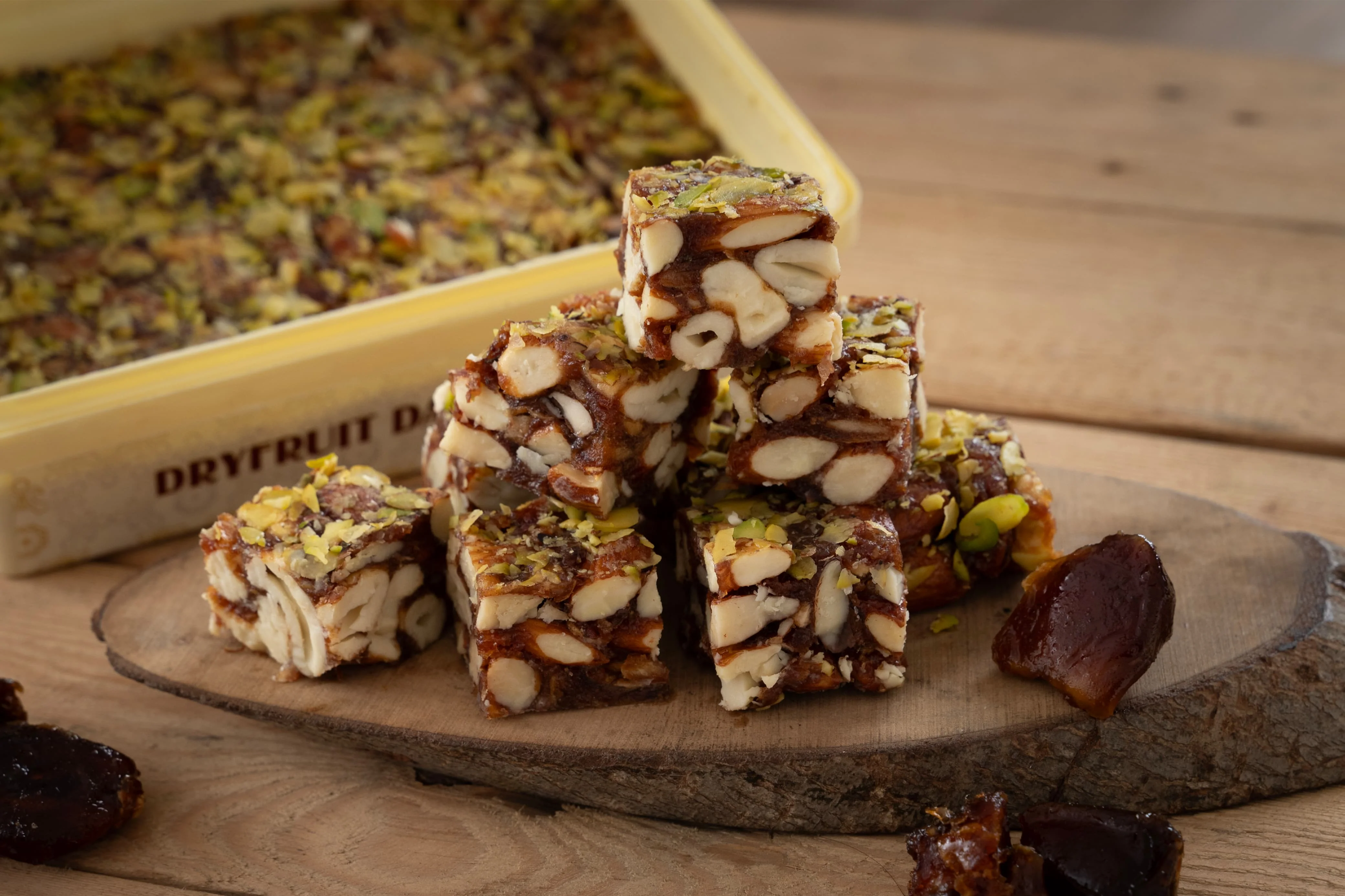 Kaant Foods Dryfruit Dates Barfi - Image 2