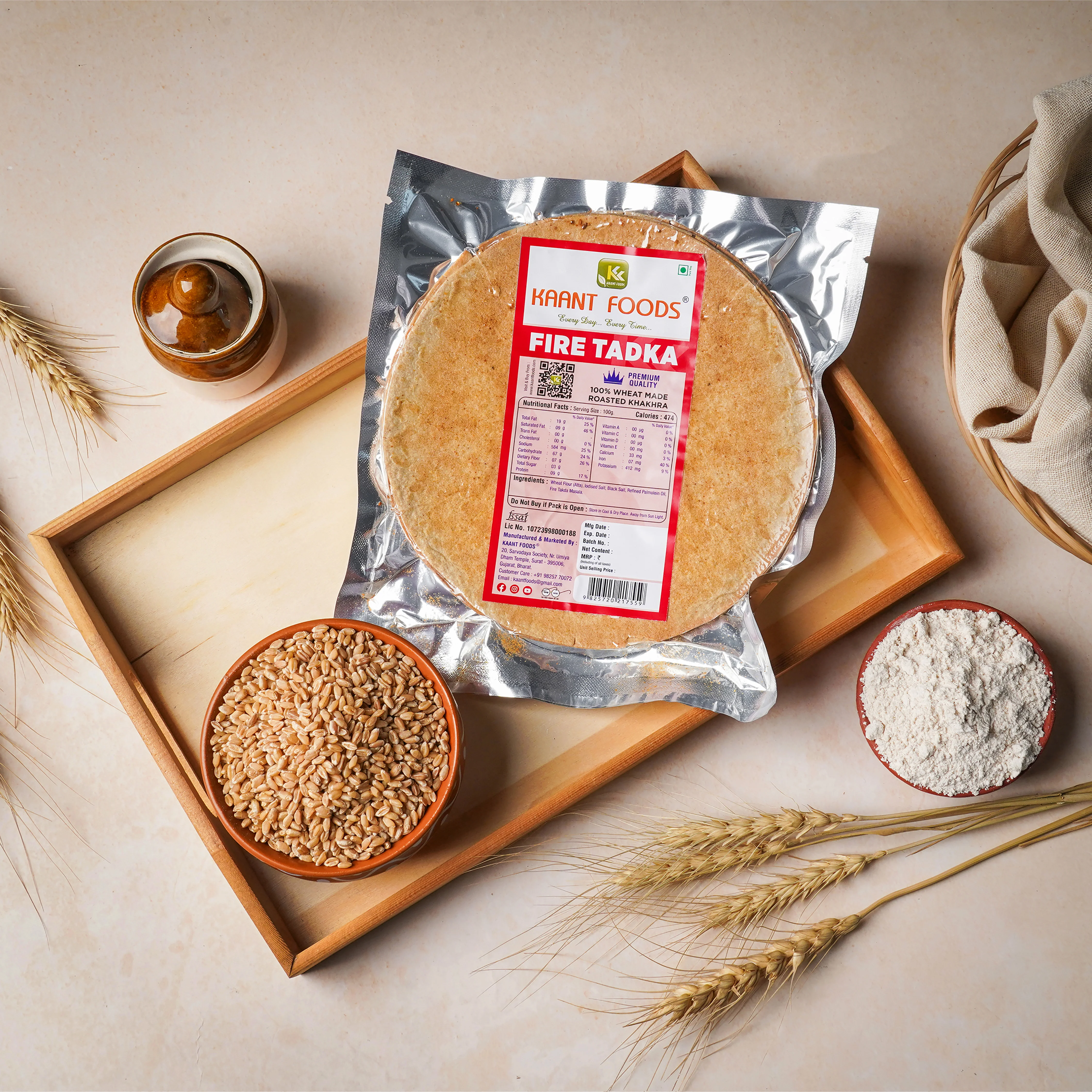 Kaant Foods Fire Tadka Kaant Foods Fire Tadka-Pack Size-200 g