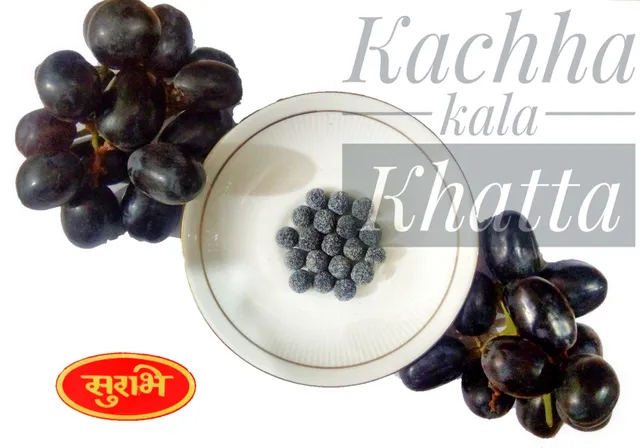 Kachha Kala Khatta (Black)