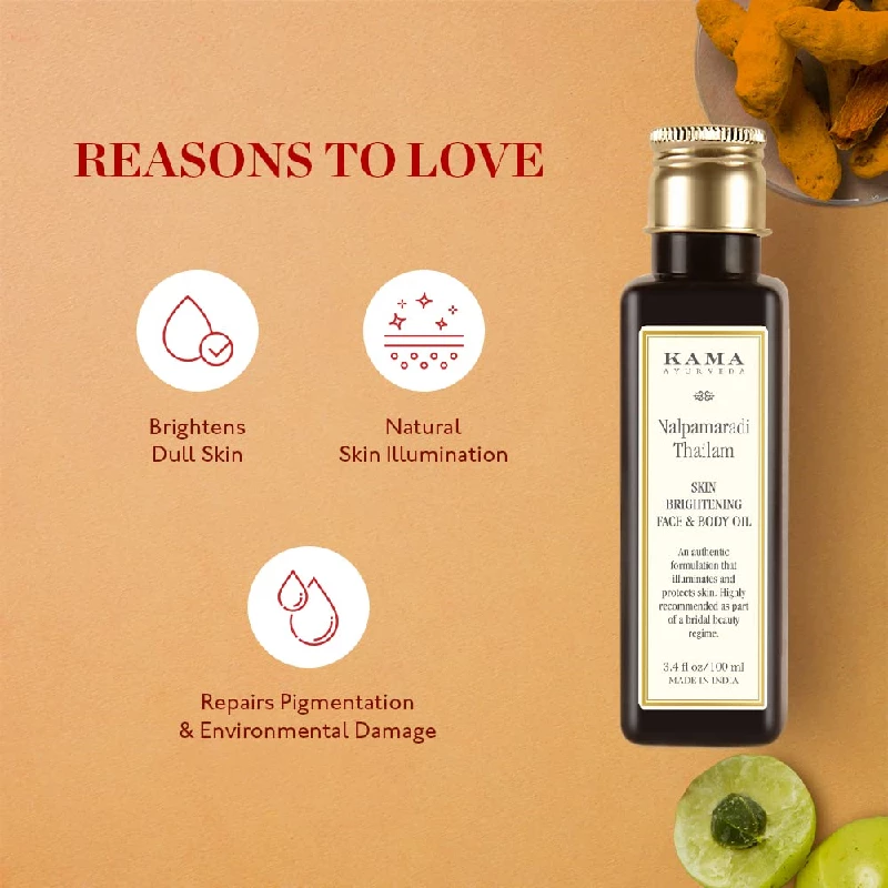 Kama Ayurveda Nalpamaradi Thailam Skin Brightening Treatment - Image 3