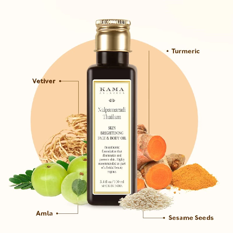 Kama Ayurveda Nalpamaradi Thailam Skin Brightening Treatment - Image 4