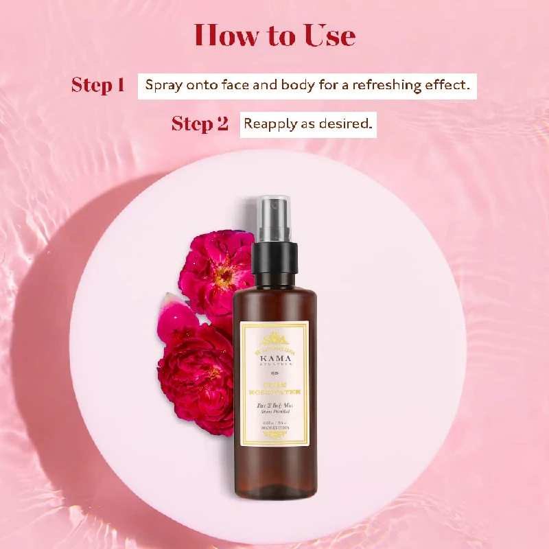Kama Ayurveda Pure Rose Water - Image 4