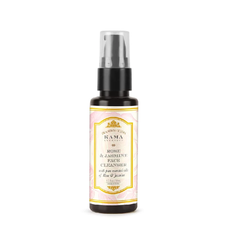 Kama Ayurveda Rose and Jasmine Face Cleanser with Pure Essential Oils of Rose and Jasmine Kama Ayurveda Rose and Jasmine Face Cleanser with Pure Essential Oils of Rose and Jasmine-Pack Size-50 ml