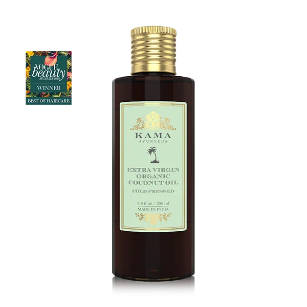 Kama Ayurveda Extra Virgin Organic Coconut Oil Kama Ayurveda Extra Virgin Organic Coconut Oil-Pack Size-200 ml