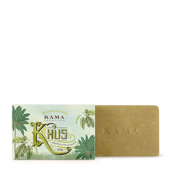Kama Ayurveda Natural Khus Soap - Image 3