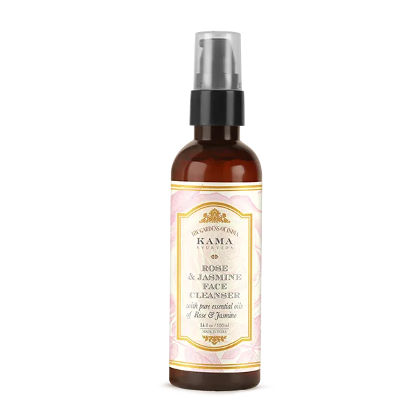 Kama Ayurveda Rose Jasmine Face Cleanser | Cleansing, Refreshing and Hydrating Kama Ayurveda Rose Jasmine Face Cleanser | Cleansing, Refreshing and Hydrating-Pack Size-100 ml