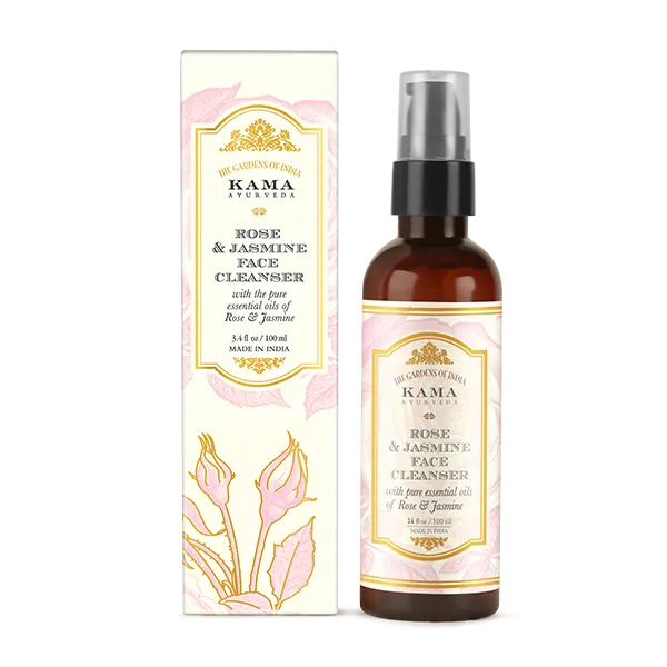 Kama Ayurveda Rose Jasmine Face Cleanser | Cleansing, Refreshing and Hydrating - Image 3