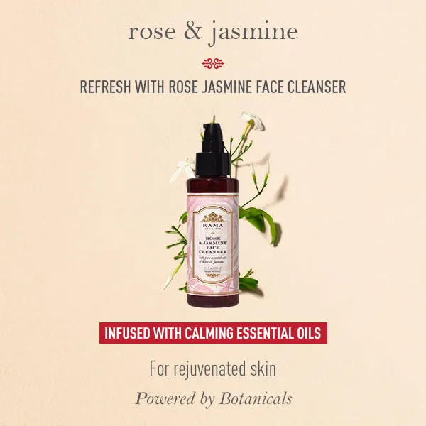 Kama Ayurveda Rose Jasmine Face Cleanser | Cleansing, Refreshing and Hydrating - Image 4