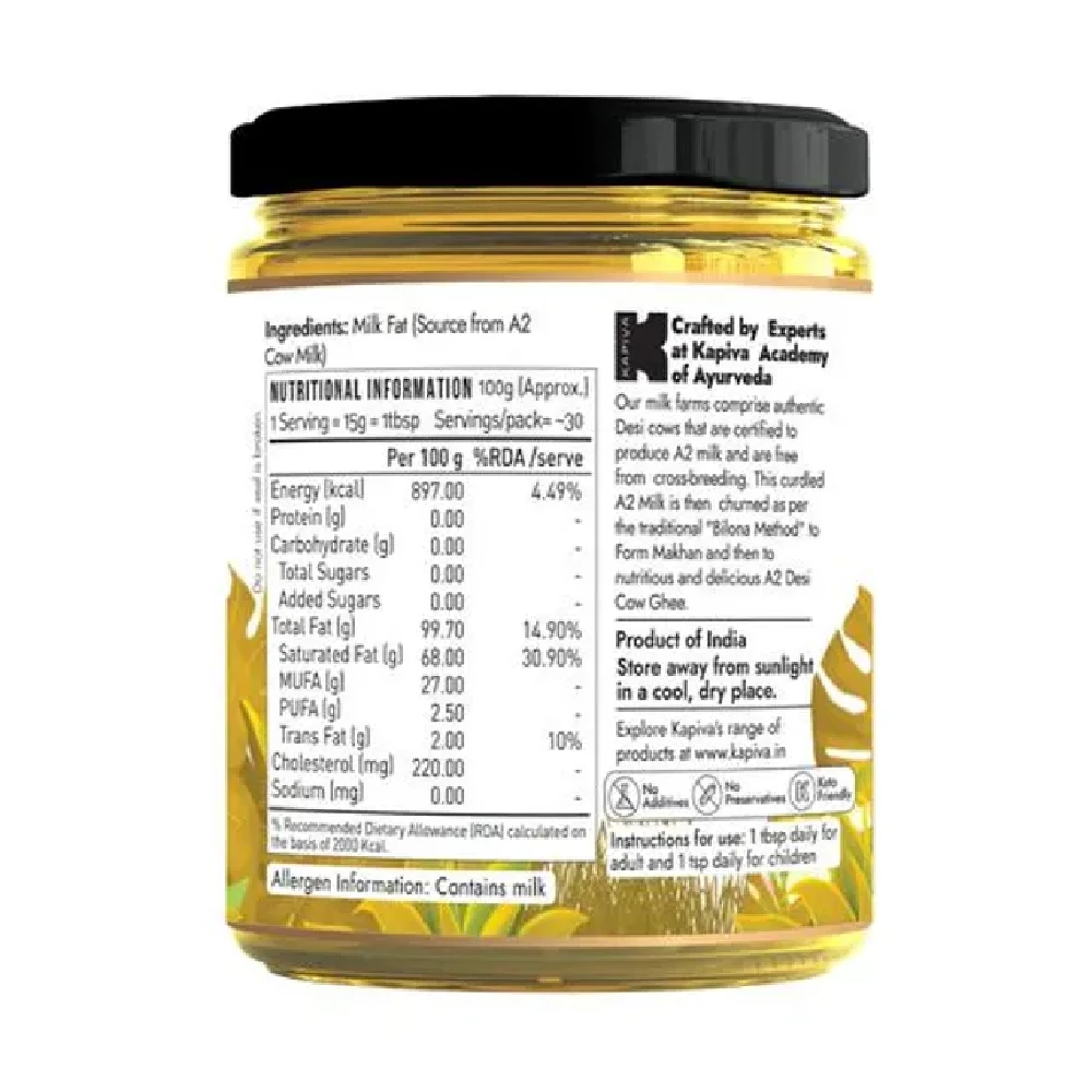 Kapiva A2 Desi Ghee - Image 3