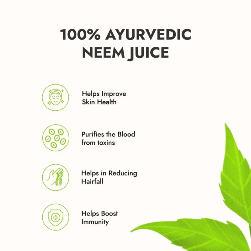 Kapiva Ayurveda Rajasthani Neem Juice made from Fresh Neem Leaves - Healthy Hair & Skin - Image 10