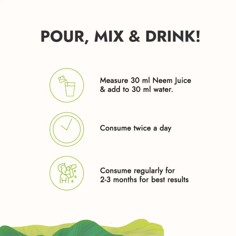 Kapiva Ayurveda Rajasthani Neem Juice made from Fresh Neem Leaves - Healthy Hair & Skin - Image 11