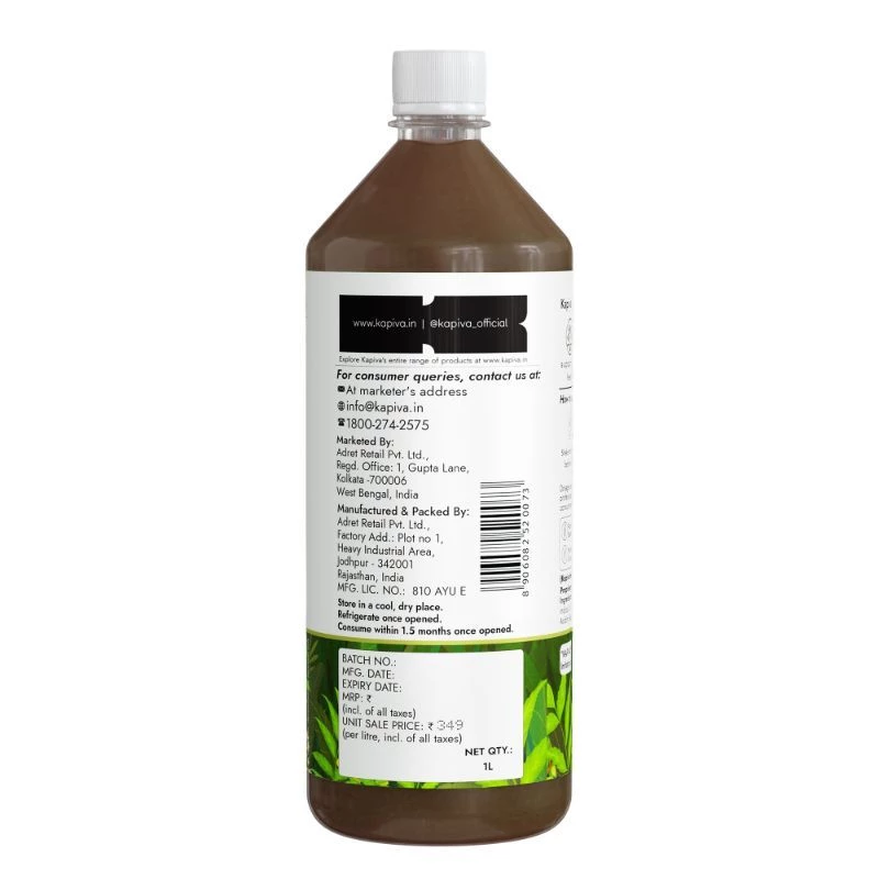 Kapiva Ayurveda Rajasthani Neem Juice made from Fresh Neem Leaves - Healthy Hair & Skin - Image 6