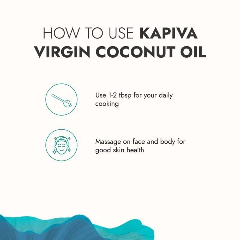 Kapiva Ayurveda Virgin Coconut Cold Pressed Oil - Image 8