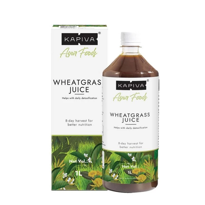 Kapiva Ayurveda Wheatgrass Juice (ayurvedic Juice For Detoxification)