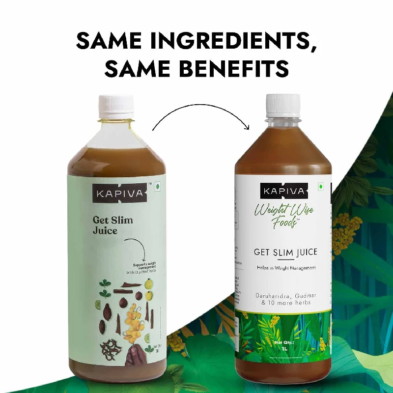 Kapiva Get Slim Juice - Healthy Weight Management Through 12 Ayurvedic Herbs Aids Metabolism and Digestion - Image 2