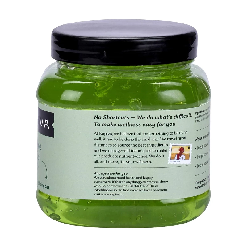Kapiva Pure Aloe Vera Skin Gel For Face & Hair - Image 8