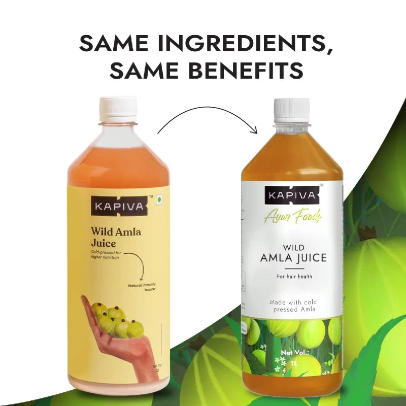 Kapiva Wild Amla Juice Suitable for Healthy Hair & Skin - Image 2