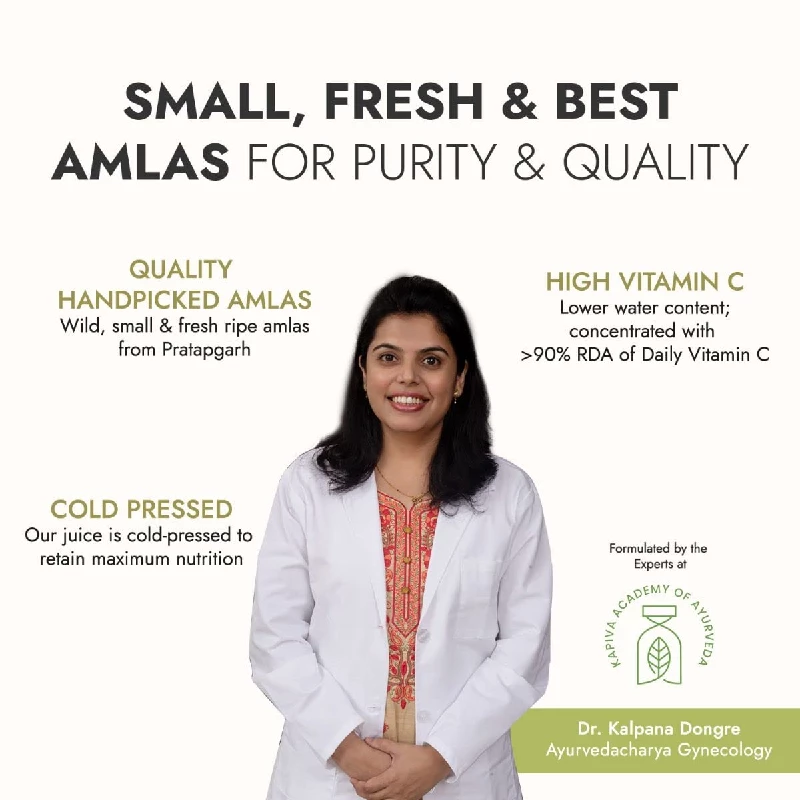 Kapiva Wild Amla Juice Suitable for Healthy Hair & Skin - Image 4
