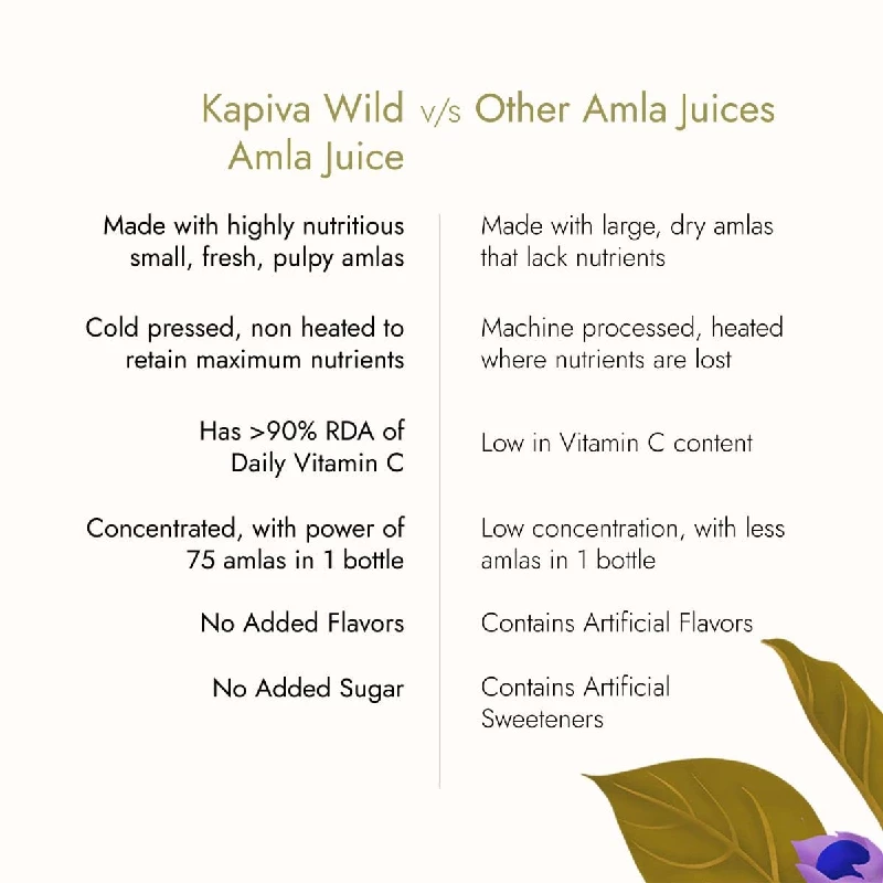 Kapiva Wild Amla Juice Suitable for Healthy Hair & Skin - Image 5